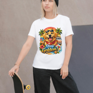 Camiseta Blanca Mujer manga corta tacto algodón 190g (P.4)