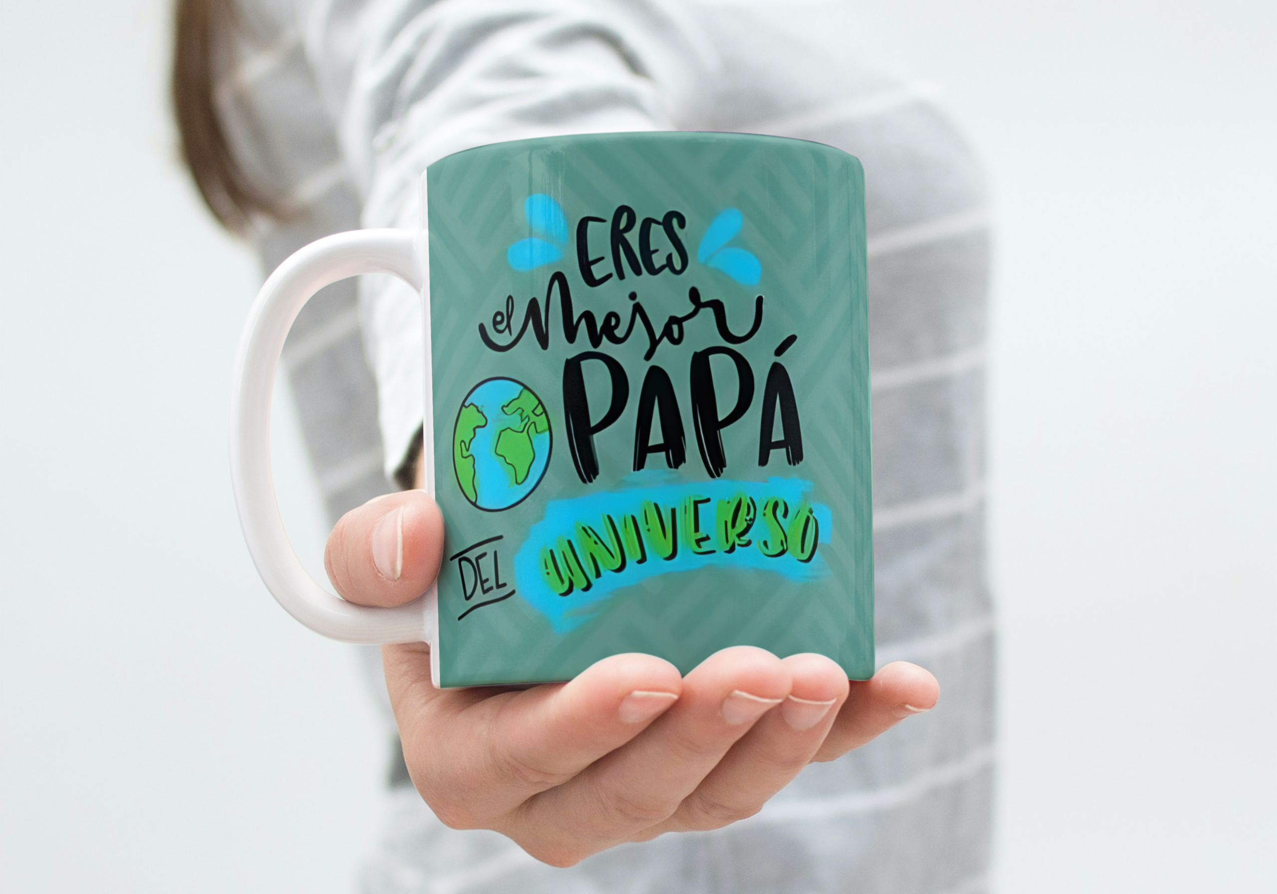 Taza personalizada Padre (M.408) - 325 ML - Imagen 2