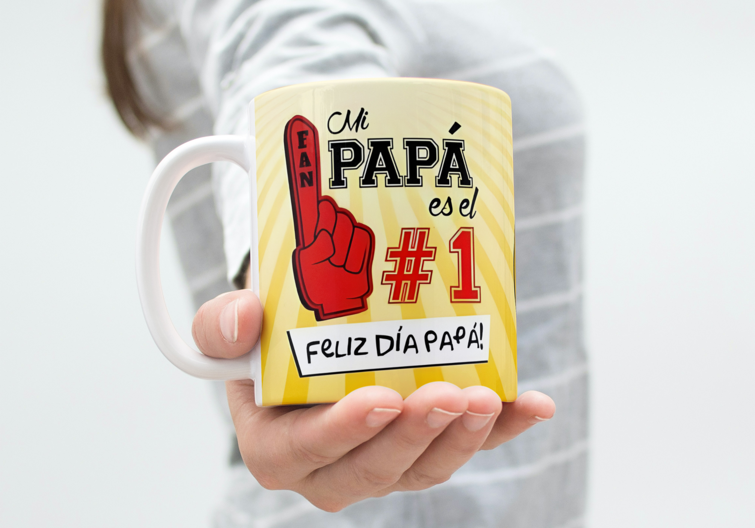 Taza personalizada Padre (M.409) - 325 ML - Imagen 2