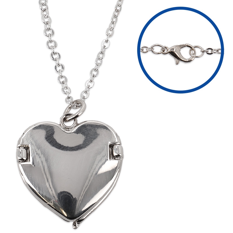 Colgante CORAZÓN alas con cadena - Imagen 5