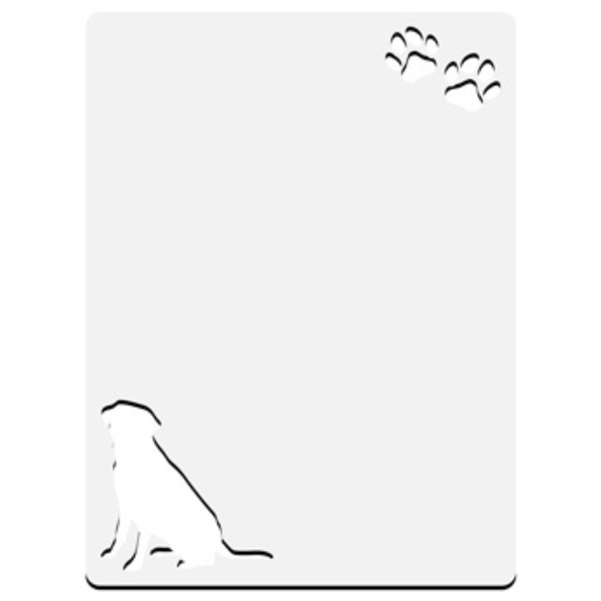 Foto Panel PERRO vertical 15 cm x 20 cm - Imagen 2